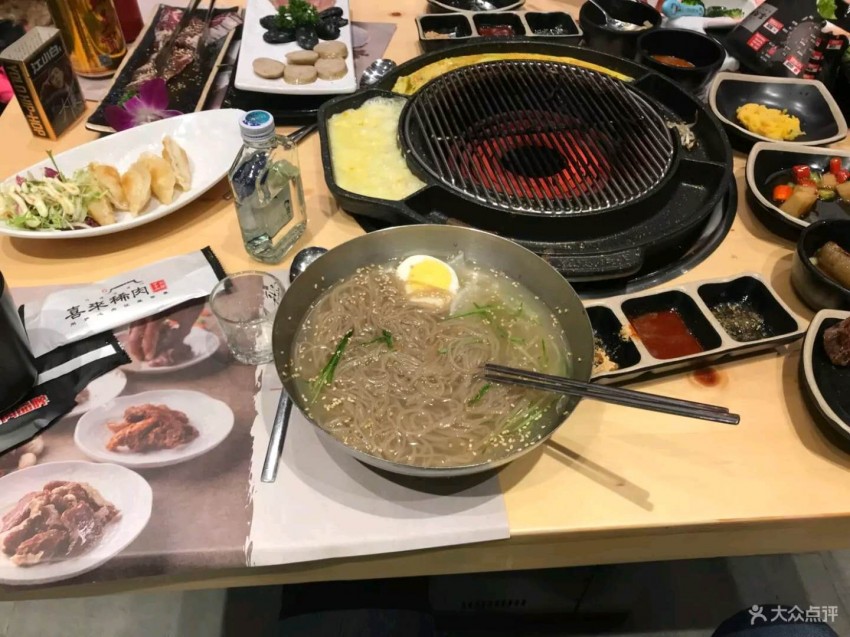 威海F型日式上排煙燒烤爐